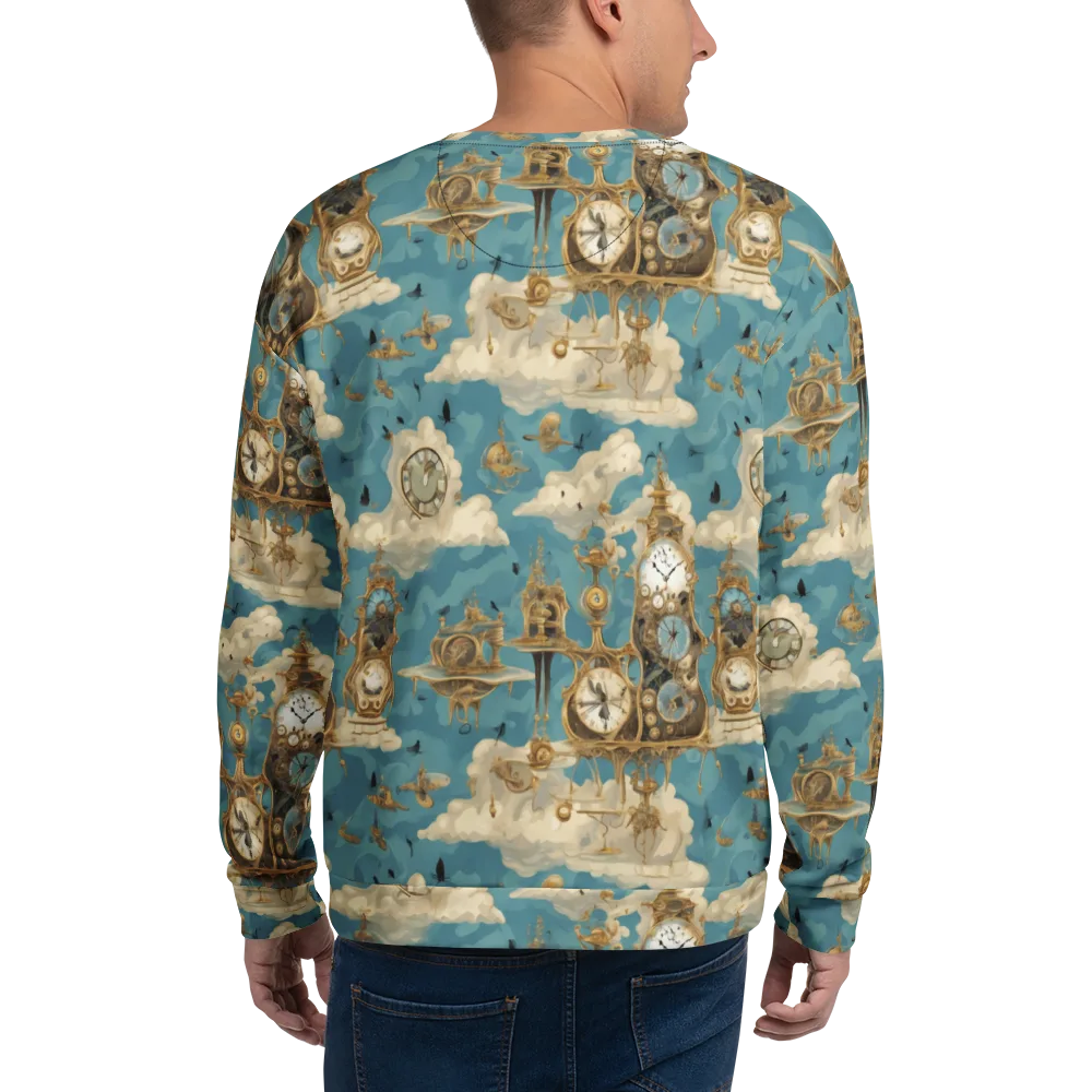 Clockwork Reverie on Sweatshirt — Back