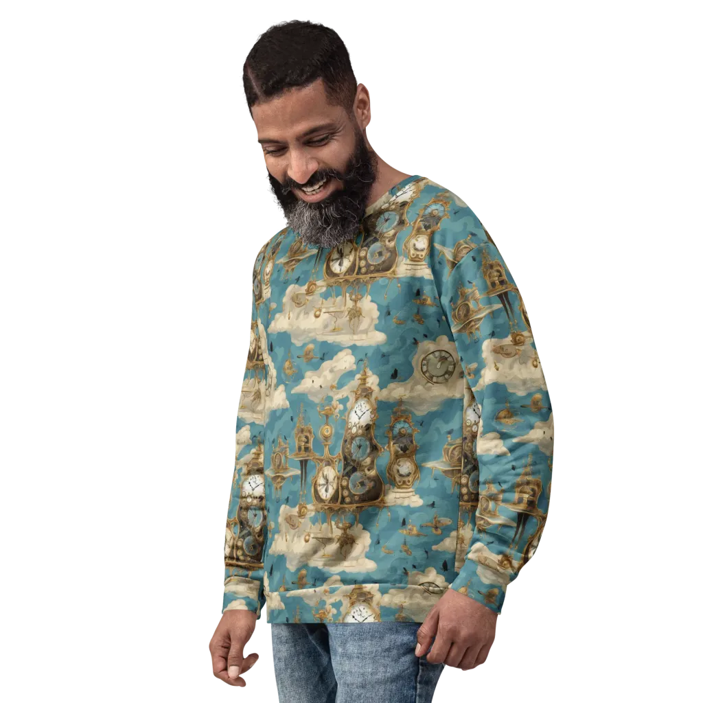 Clockwork Reverie on Sweatshirt — Left Front
