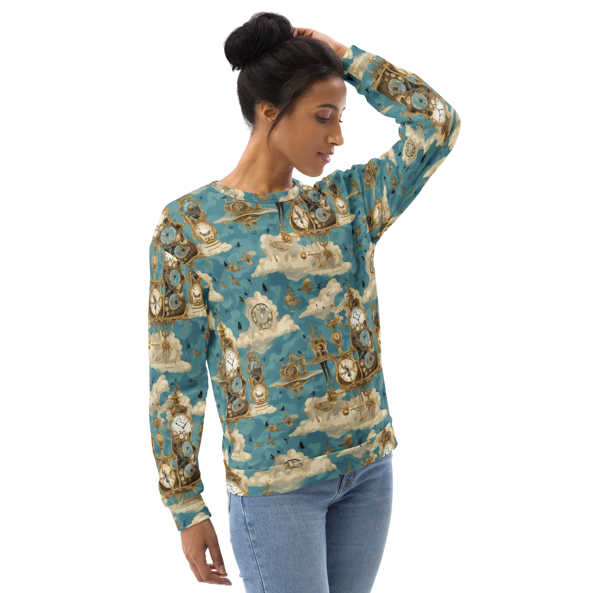 Clockwork Reverie on Sweatshirt — Right Front