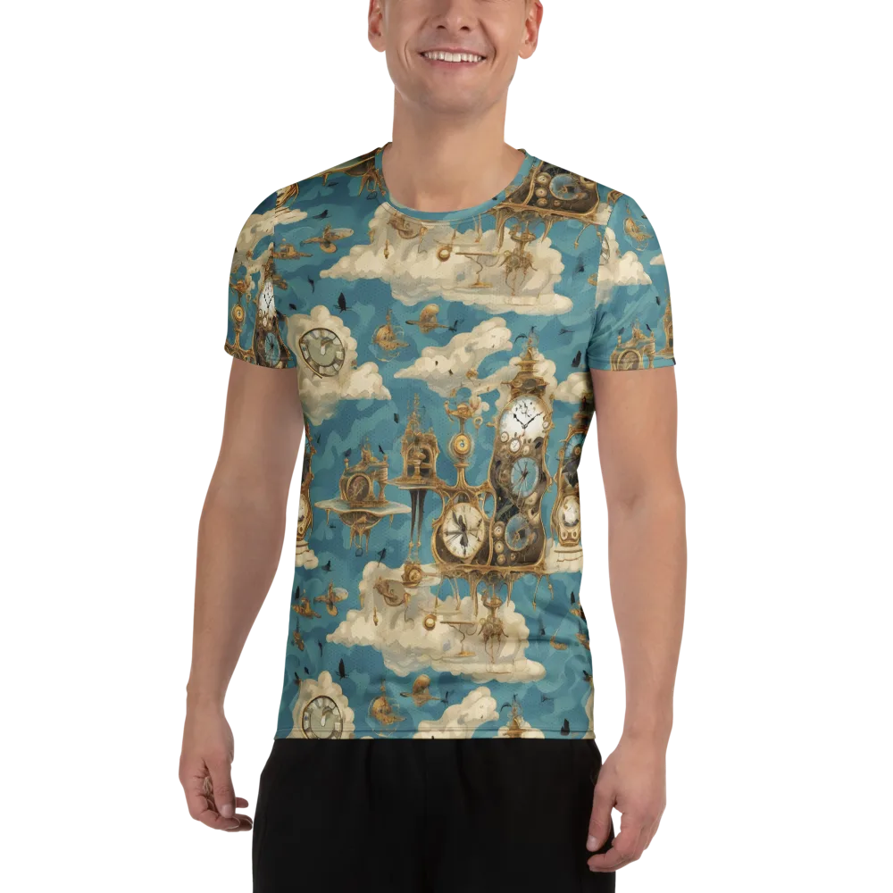 Clockwork Reverie on Men's Athletic T-Shirt — Front