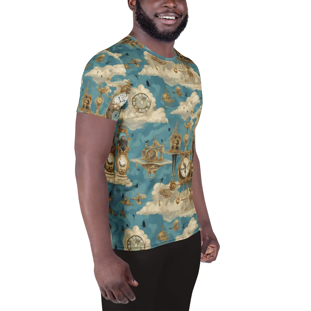 Clockwork Reverie on Men's Athletic T-Shirt — Right