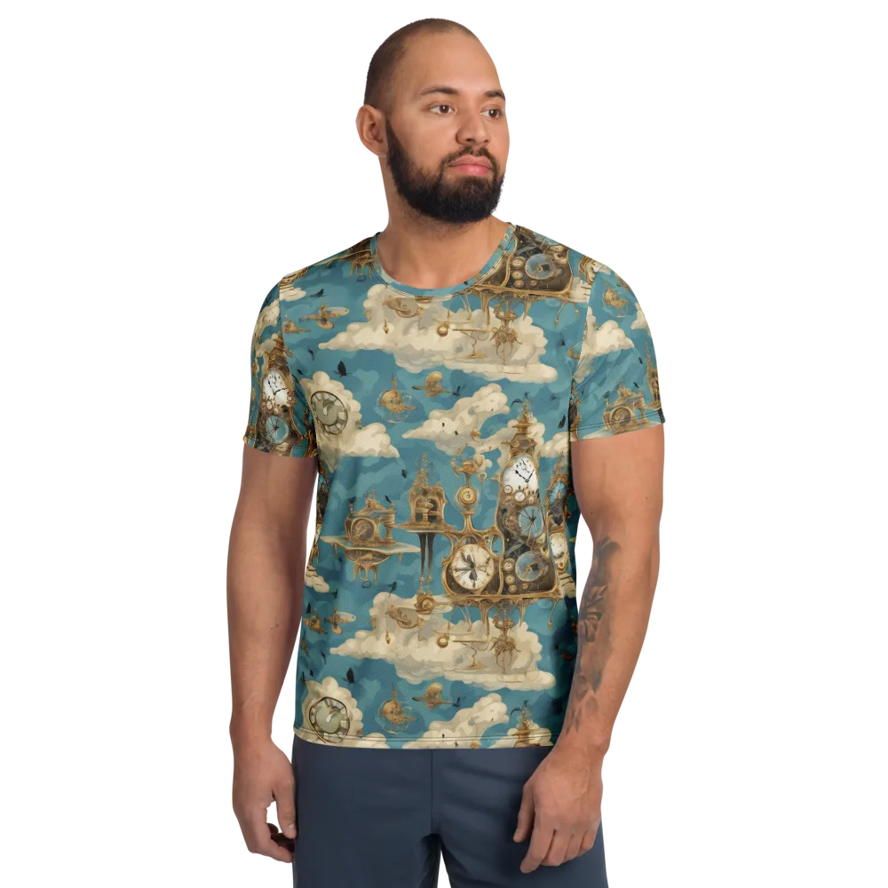 Clockwork Reverie on Men's Athletic T-Shirt — Front