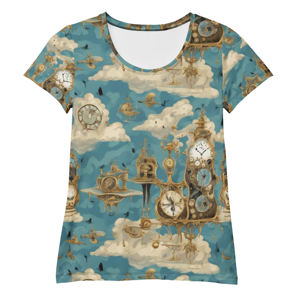 Clockwork Reverie on Women's Athletic T-Shirt — Front