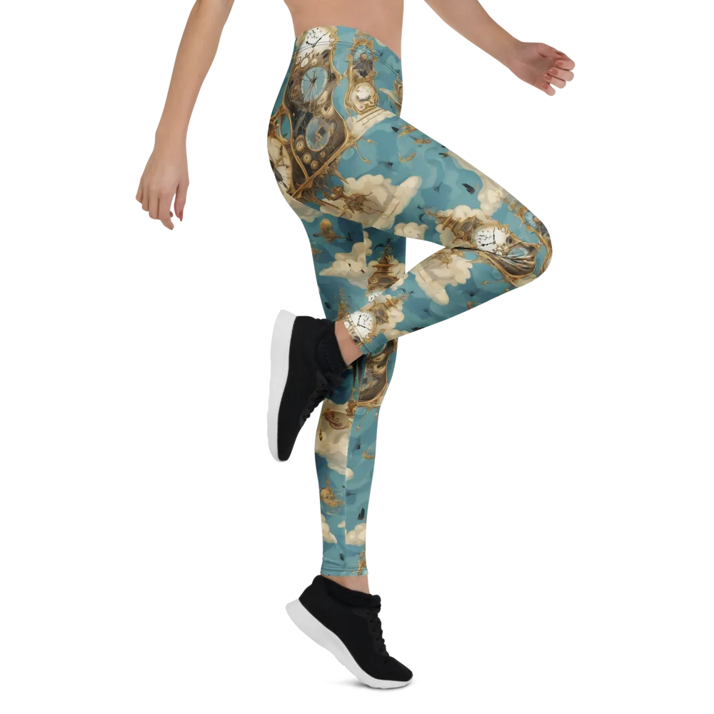 Clockwork Reverie on Leggings — Right
