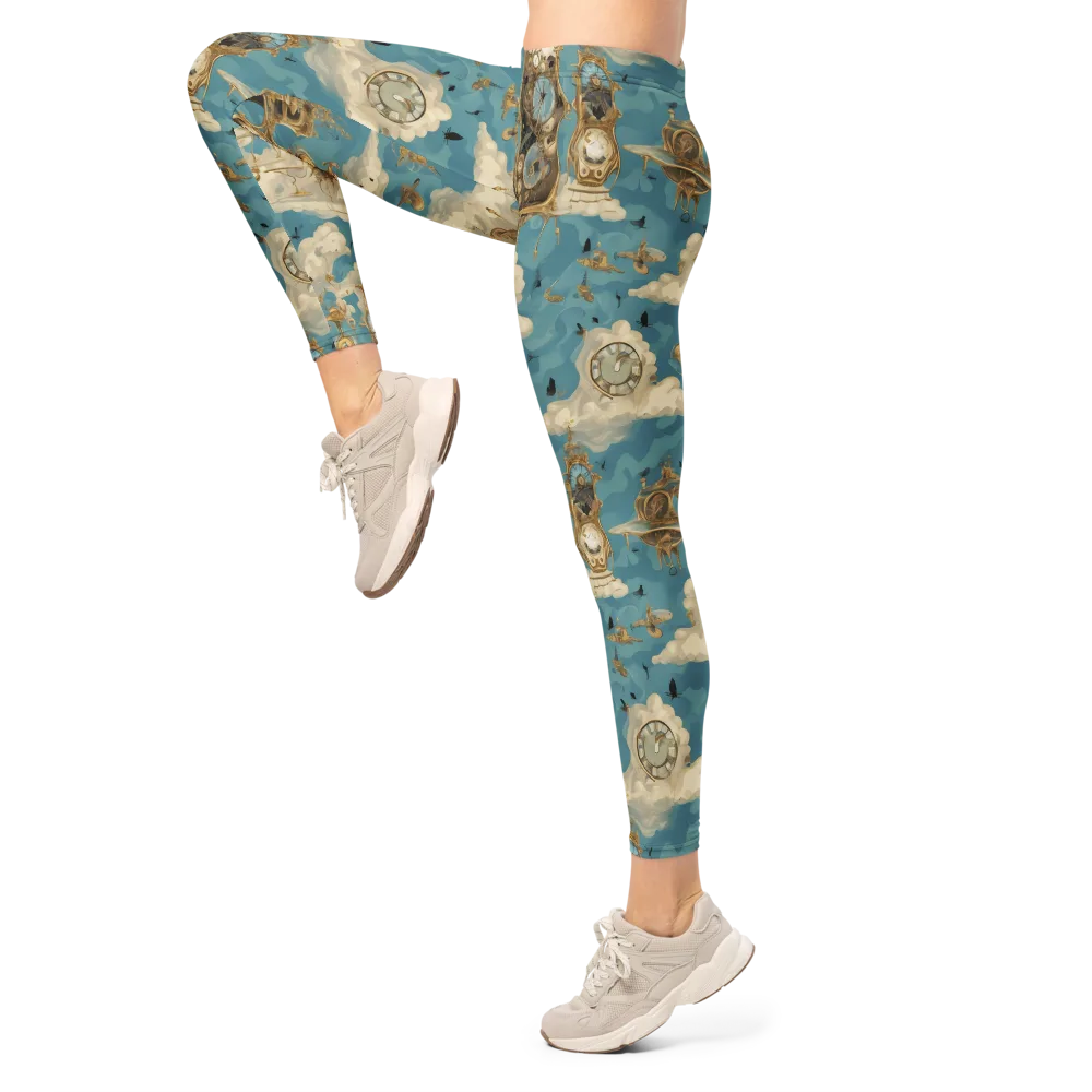 Clockwork Reverie on Leggings — Left