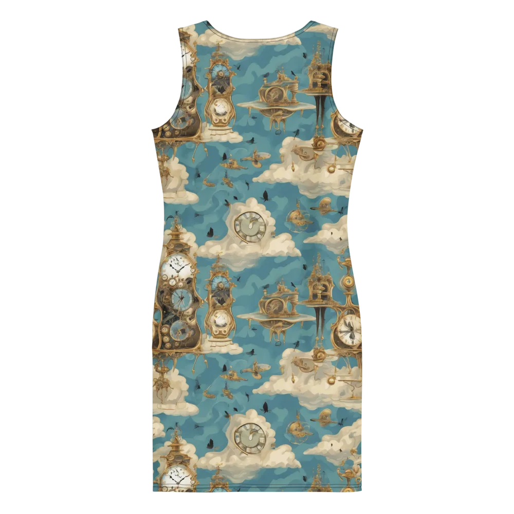 Clockwork Reverie on Bodycon Dress — Back