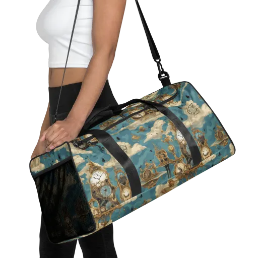 Clockwork Reverie on a Duffle Bag