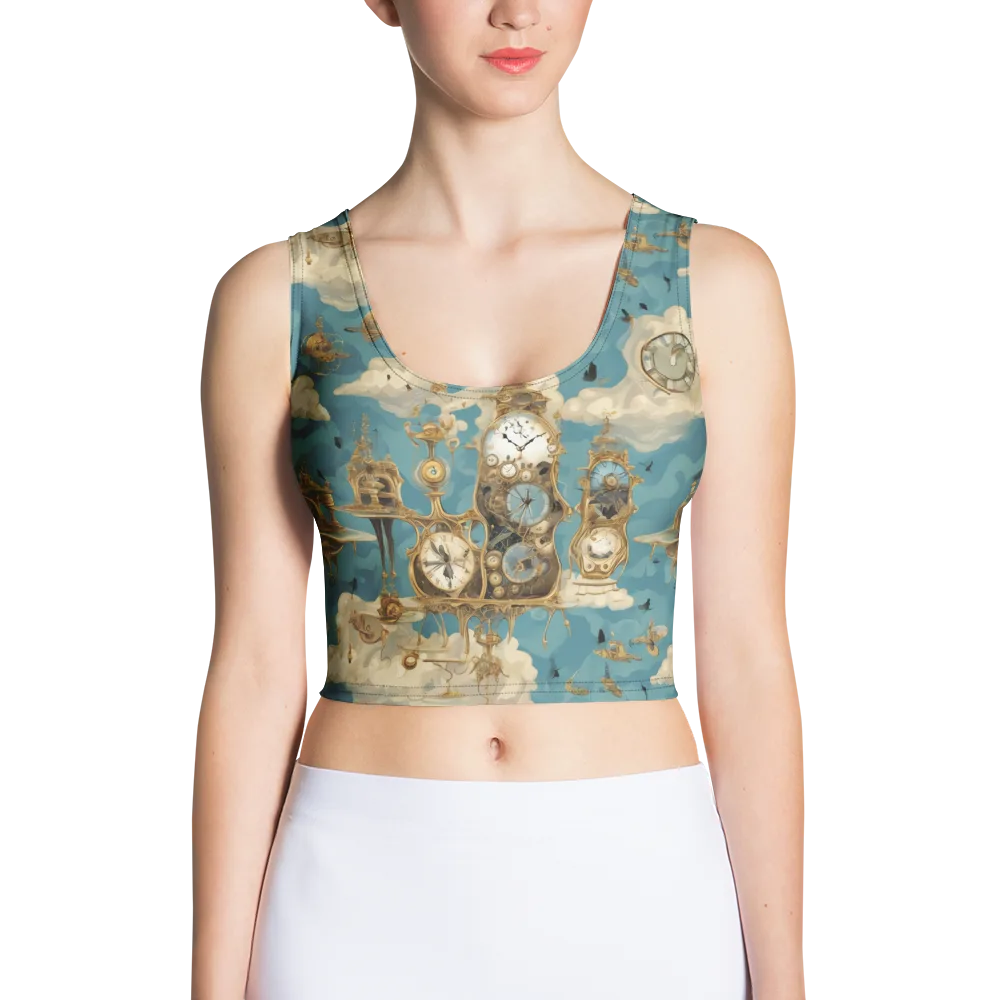 Clockwork Reverie on Crop Top — Front