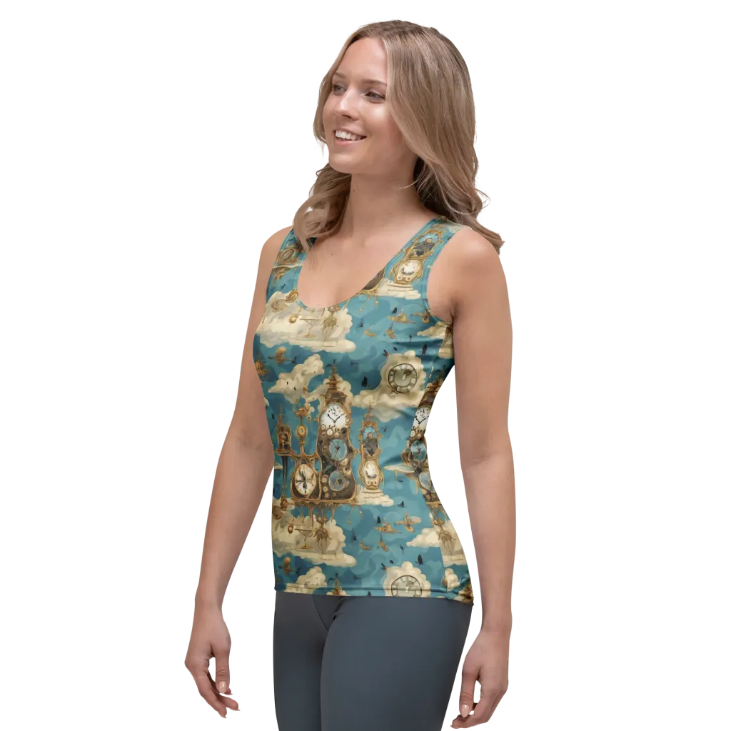 Clockwork Reverie on Women's Tank Top — Left Front