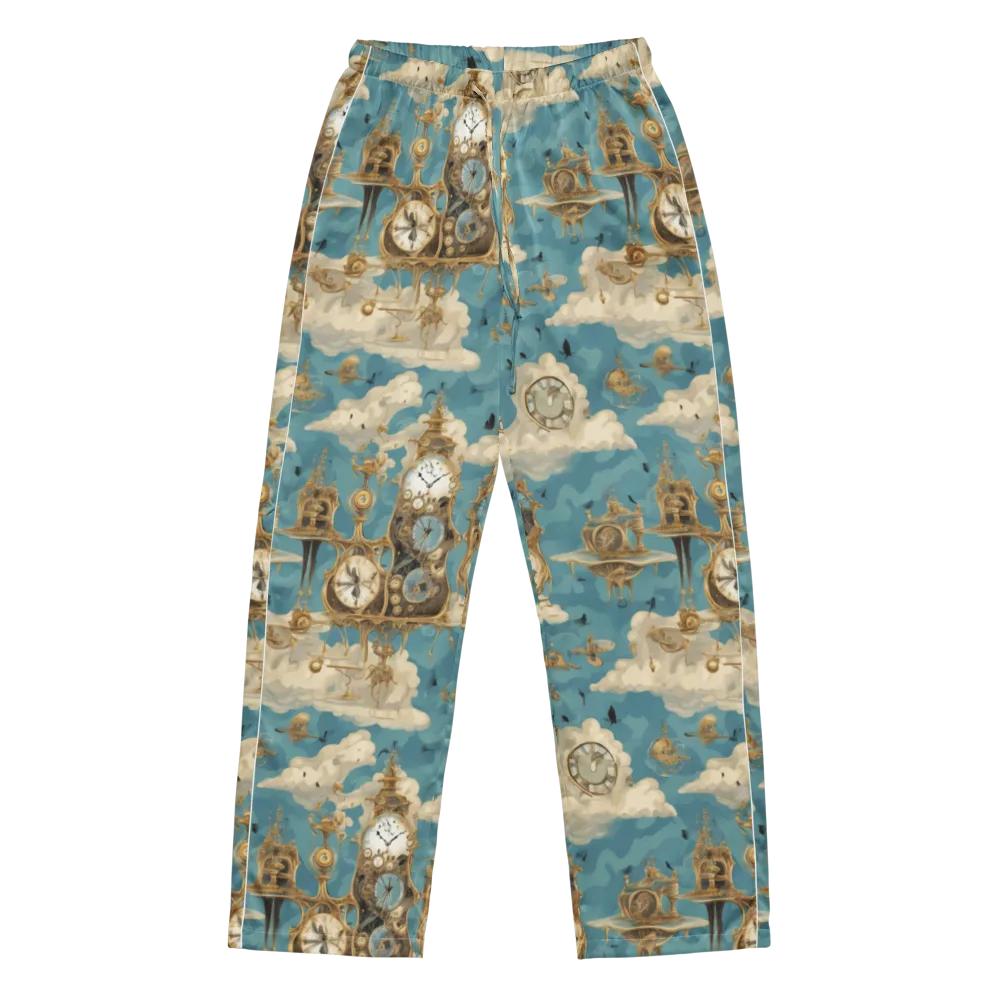 Clockwork Reverie on Women's Pajama Pants — Front