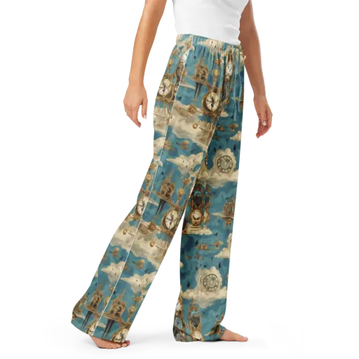 Clockwork Reverie on a Women's Pajama Pants