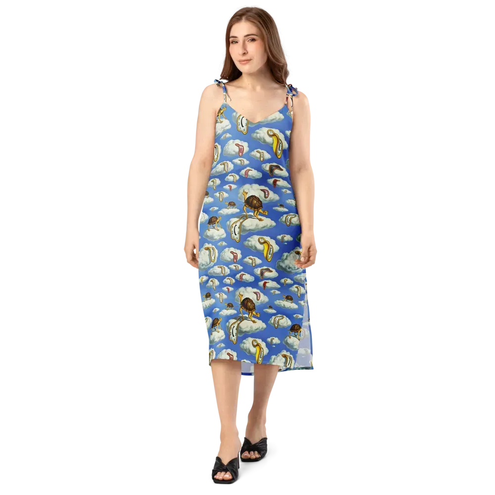Cloudburst Time on Slip Dress — Front