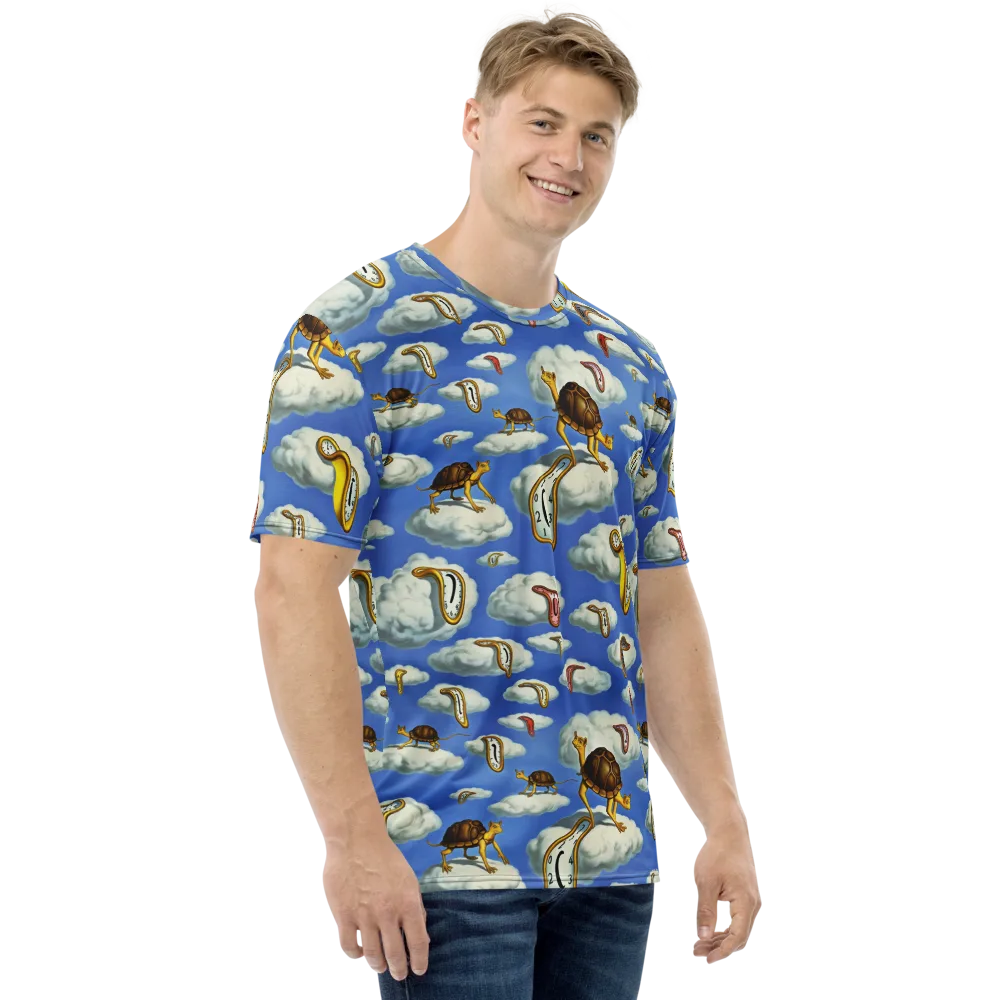 Cloudburst Time on Men's Crew Neck T-Shirt — Right