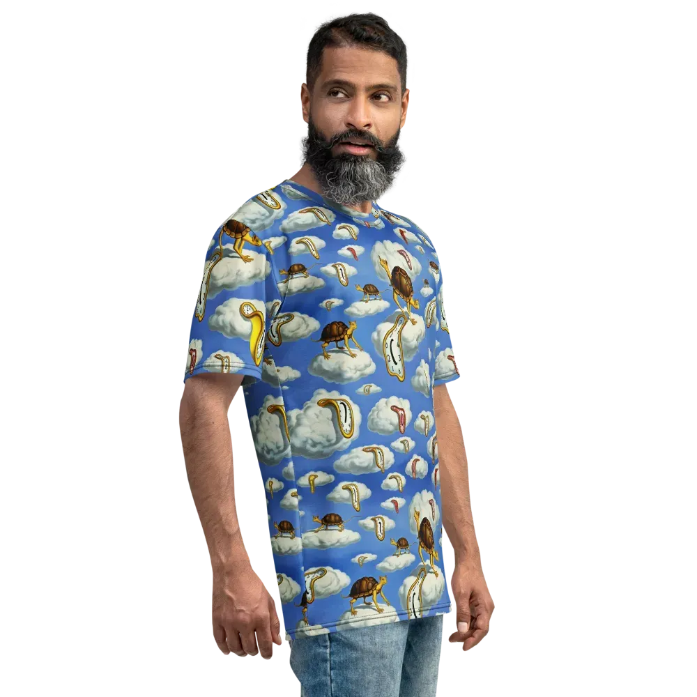 Cloudburst Time on Men's Crew Neck T-Shirt — Right