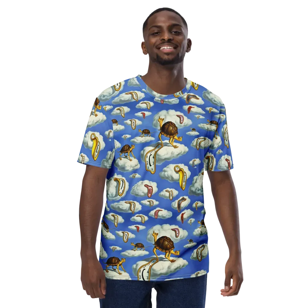 Cloudburst Time on Men's Crew Neck T-Shirt — Front