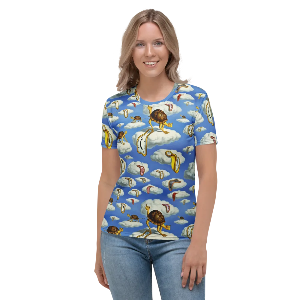 Cloudburst Time on Women's Crew Neck T-Shirt — Front