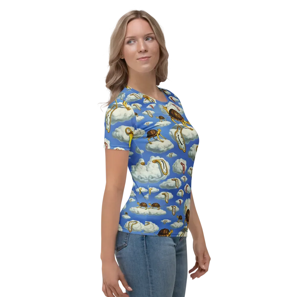Cloudburst Time on Women's Crew Neck T-Shirt — Right