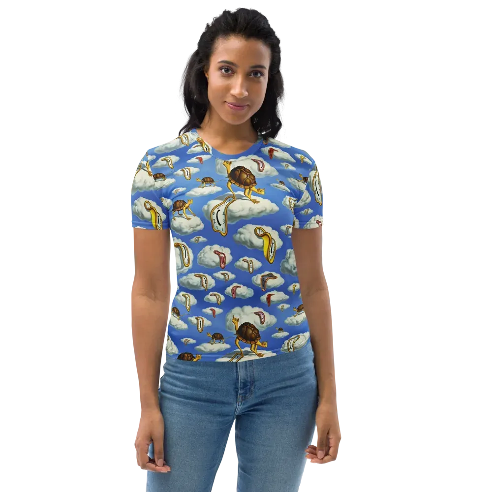 Cloudburst Time on Women's Crew Neck T-Shirt — Front