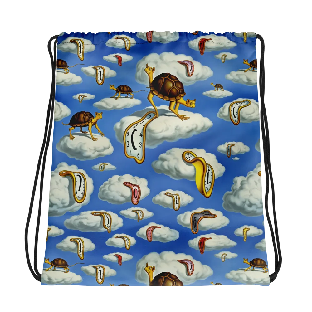 Cloudburst Time on Drawstring Bag — Photo