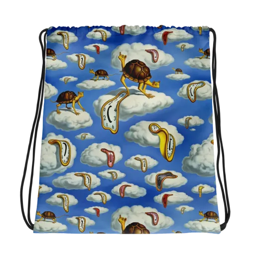Cloudburst Time on a Drawstring Bag