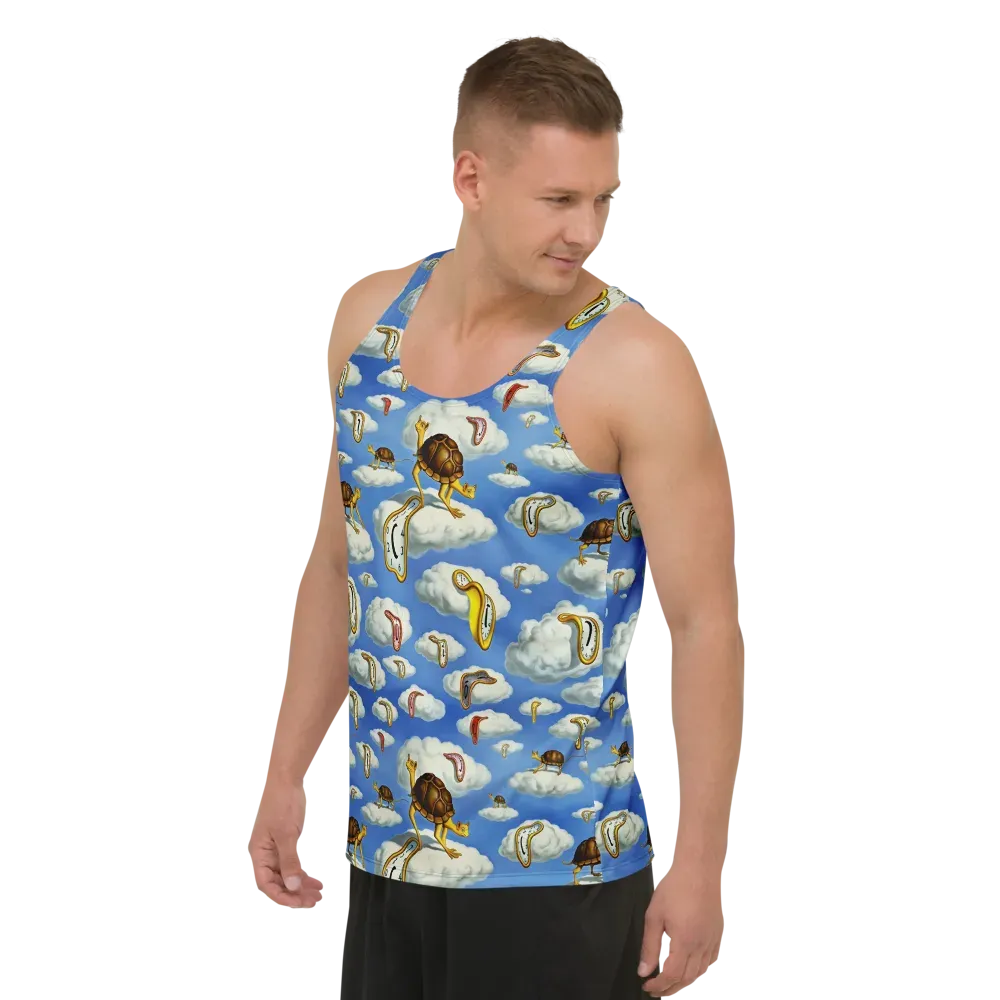 Cloudburst Time on Men's Tank Top — Left Front