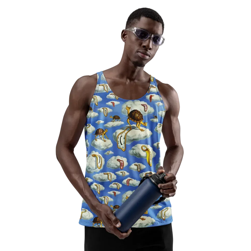 Cloudburst Time on Men's Tank Top — Front