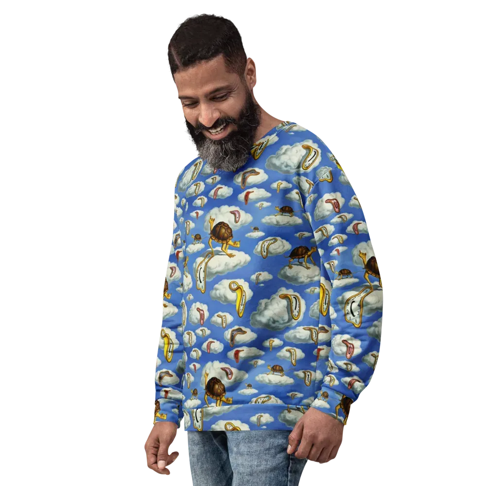 Cloudburst Time on Sweatshirt — Left Front
