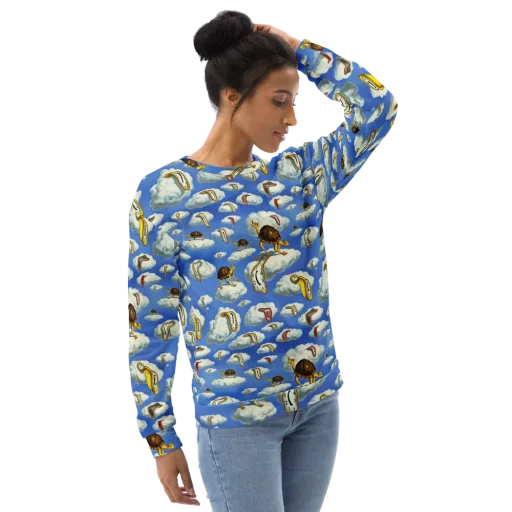 Cloudburst Time on a Sweatshirt