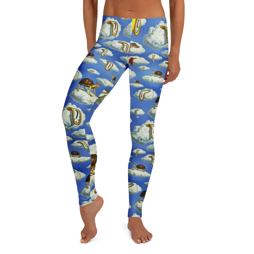 Cloudburst Time on Leggings — Front