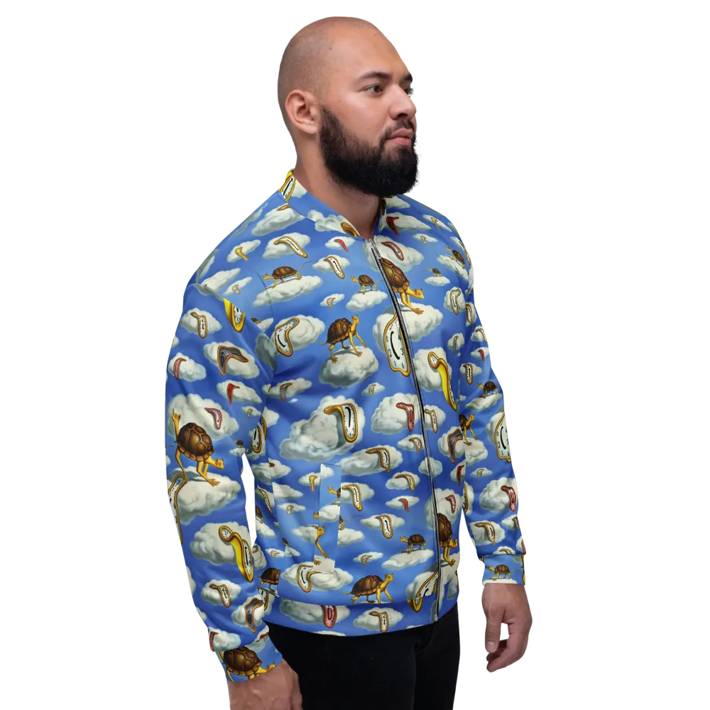 Cloudburst Time on Bomber Jacket — Right