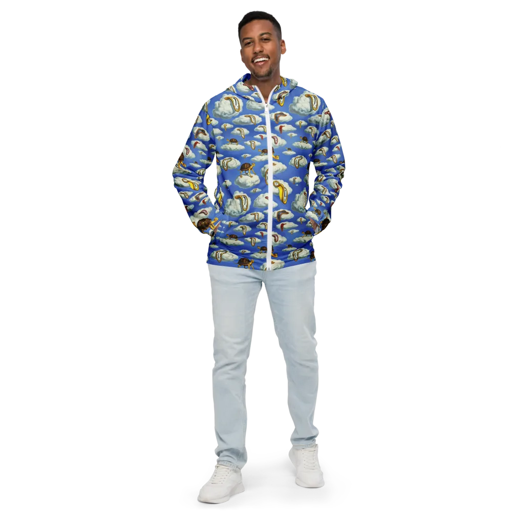 Cloudburst Time on Men's Windbreaker — Front