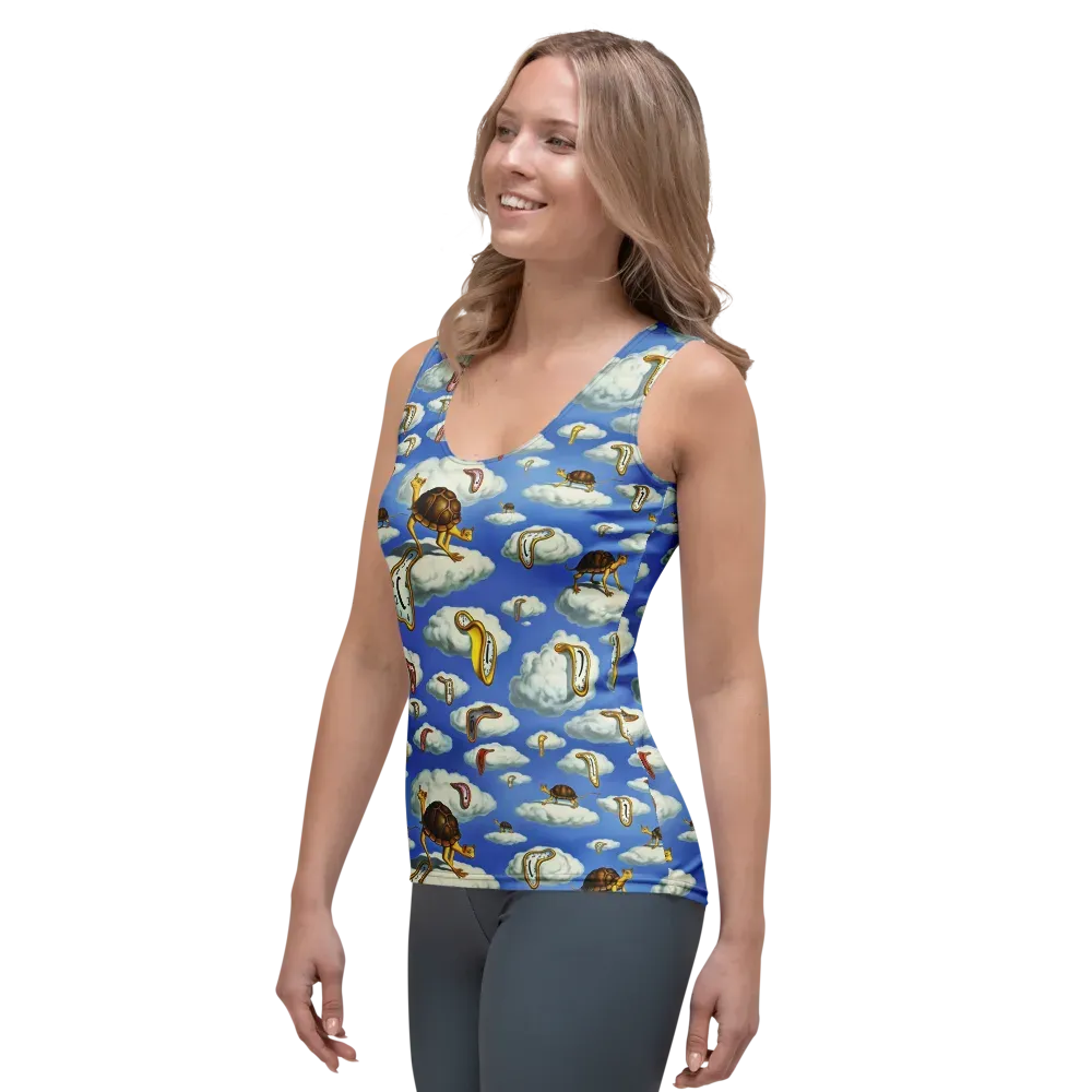 Cloudburst Time on Women's Tank Top — Left Front