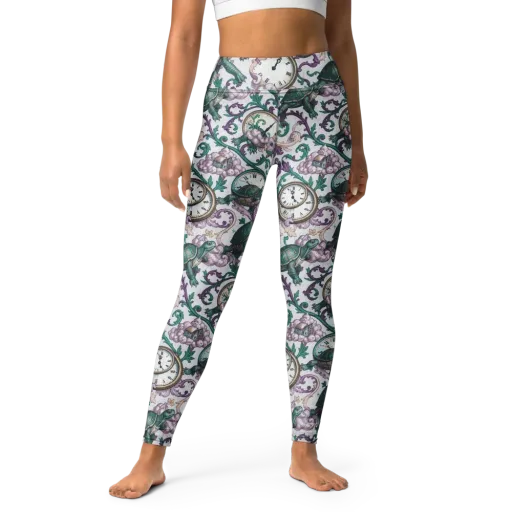 Chronicle Garden on a Yoga Leggings