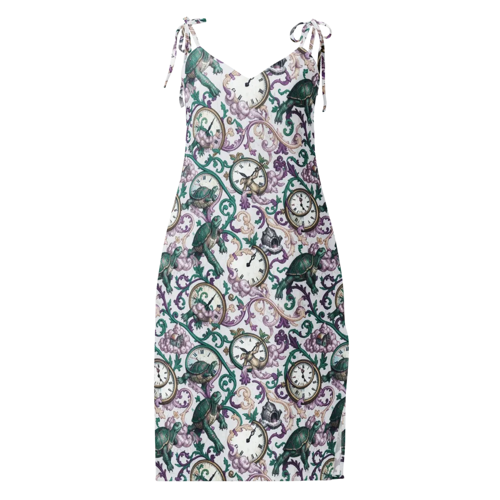Chronicle Garden on Slip Dress — Front