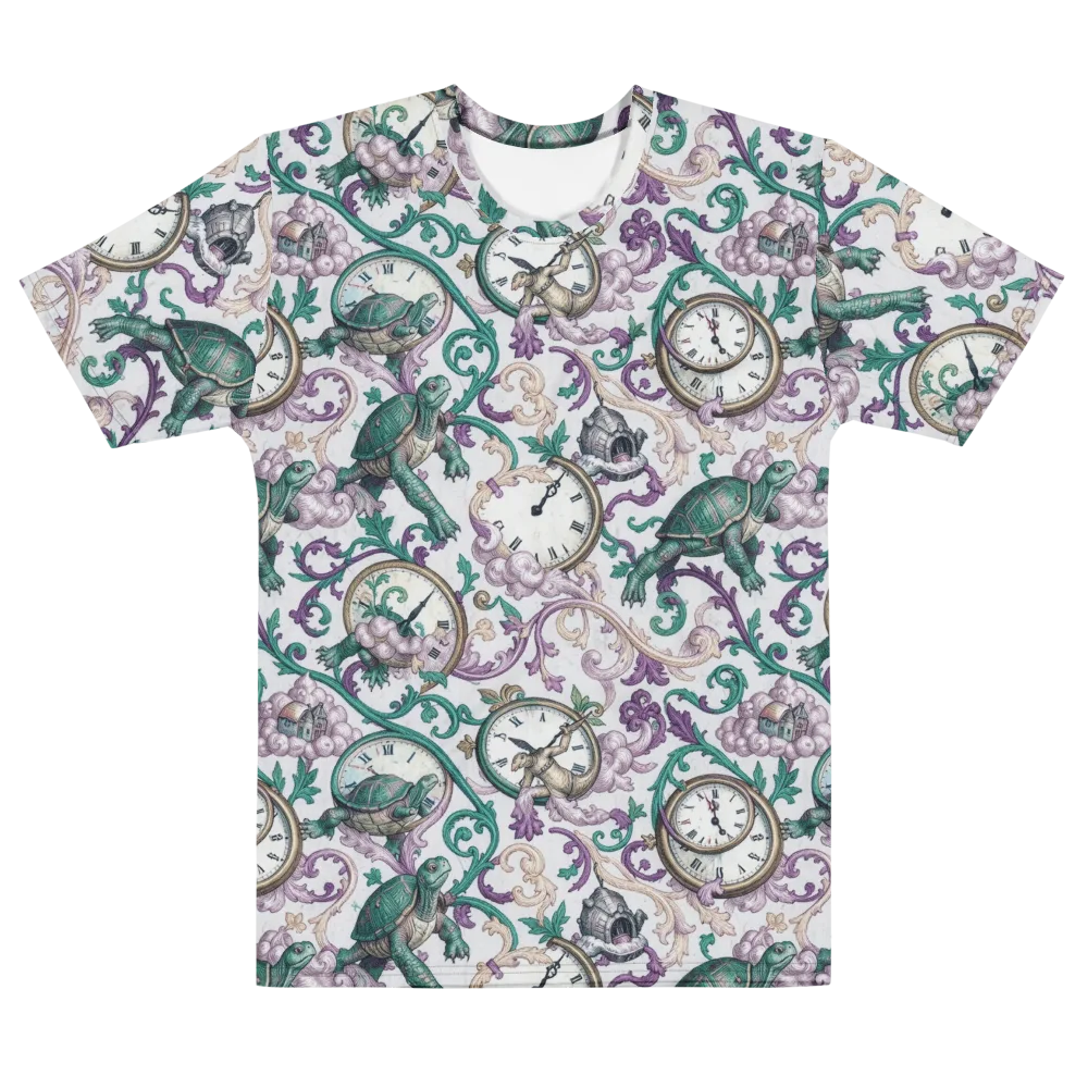 Chronicle Garden on Men's Cotton Crew Neck T-Shirt — Front