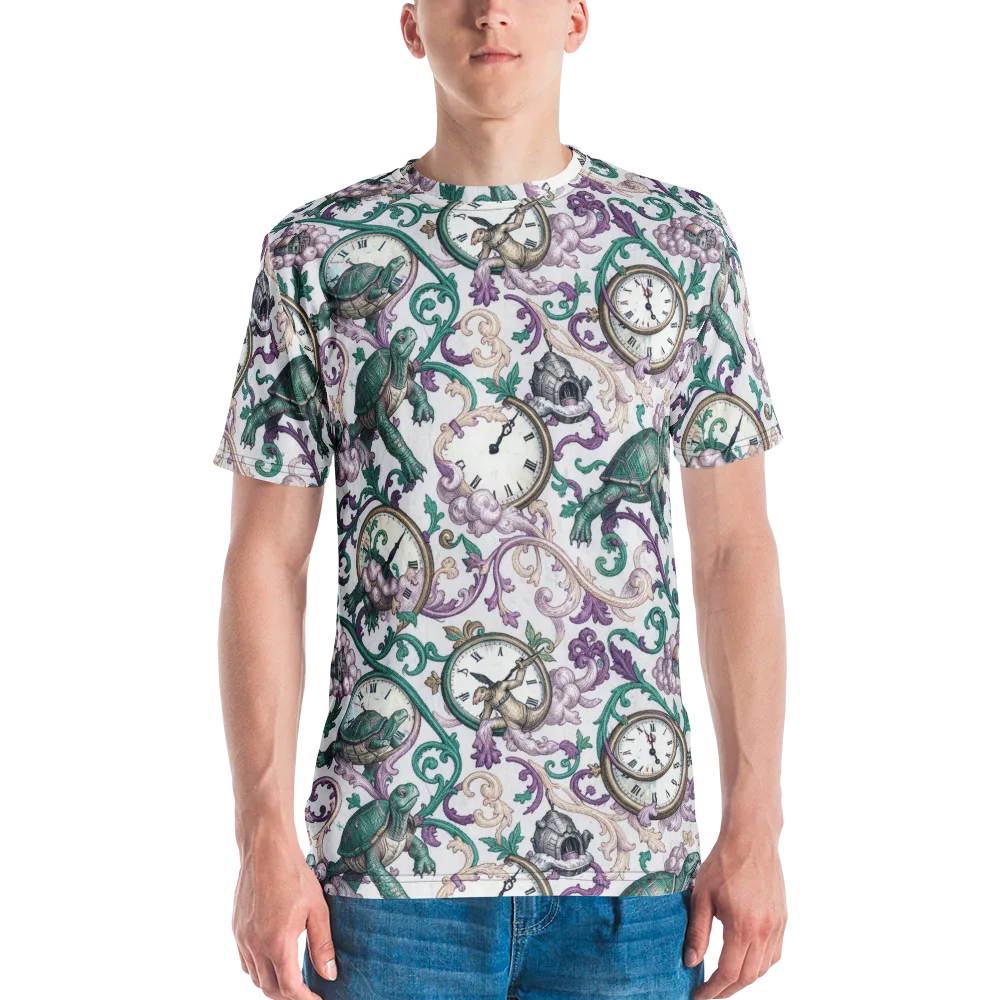 Chronicle Garden on Men's Crew Neck T-Shirt — Front