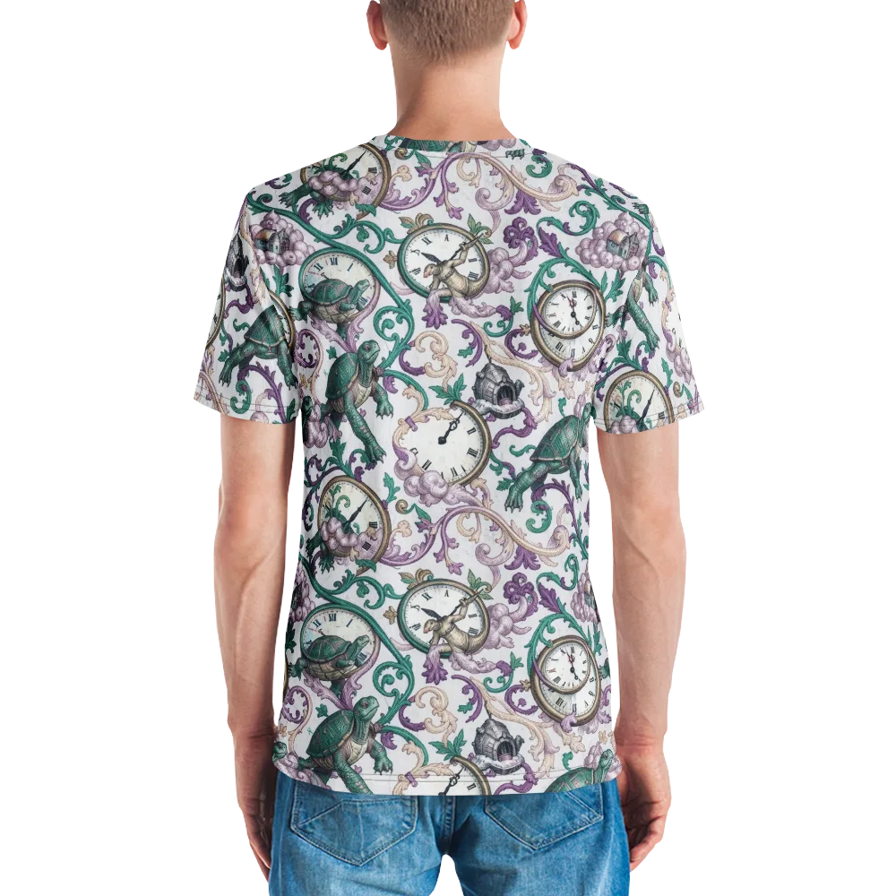 Chronicle Garden on Men's Crew Neck T-Shirt — Back