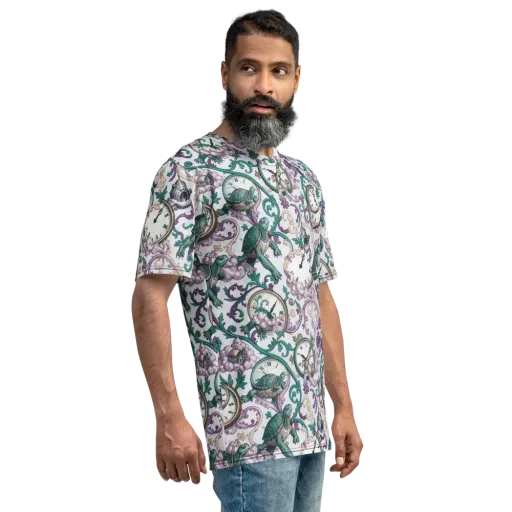 Chronicle Garden on a Men's Crew Neck T-Shirt