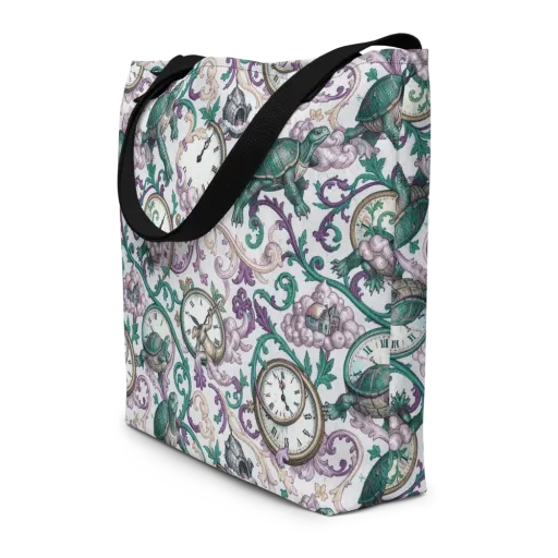 Chronicle Garden on a Large Tote Bag W/ Pocket