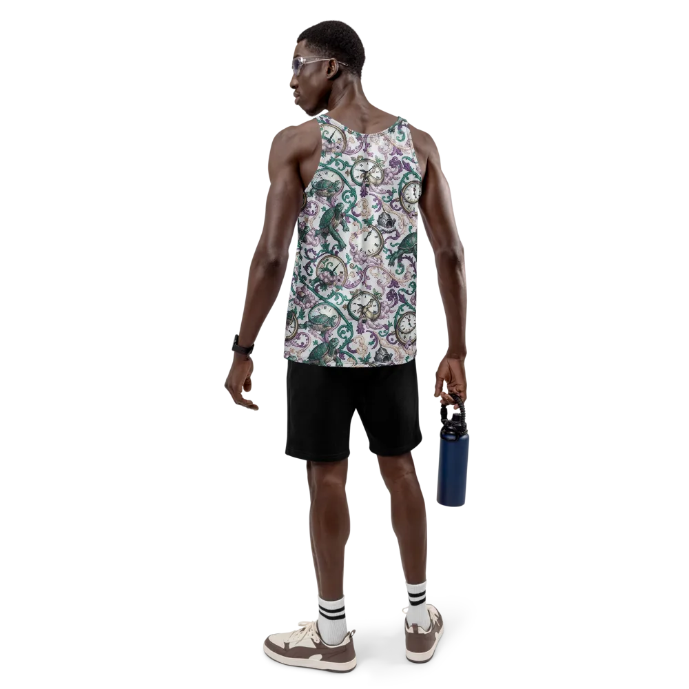 Chronicle Garden on Men's Tank Top — Back
