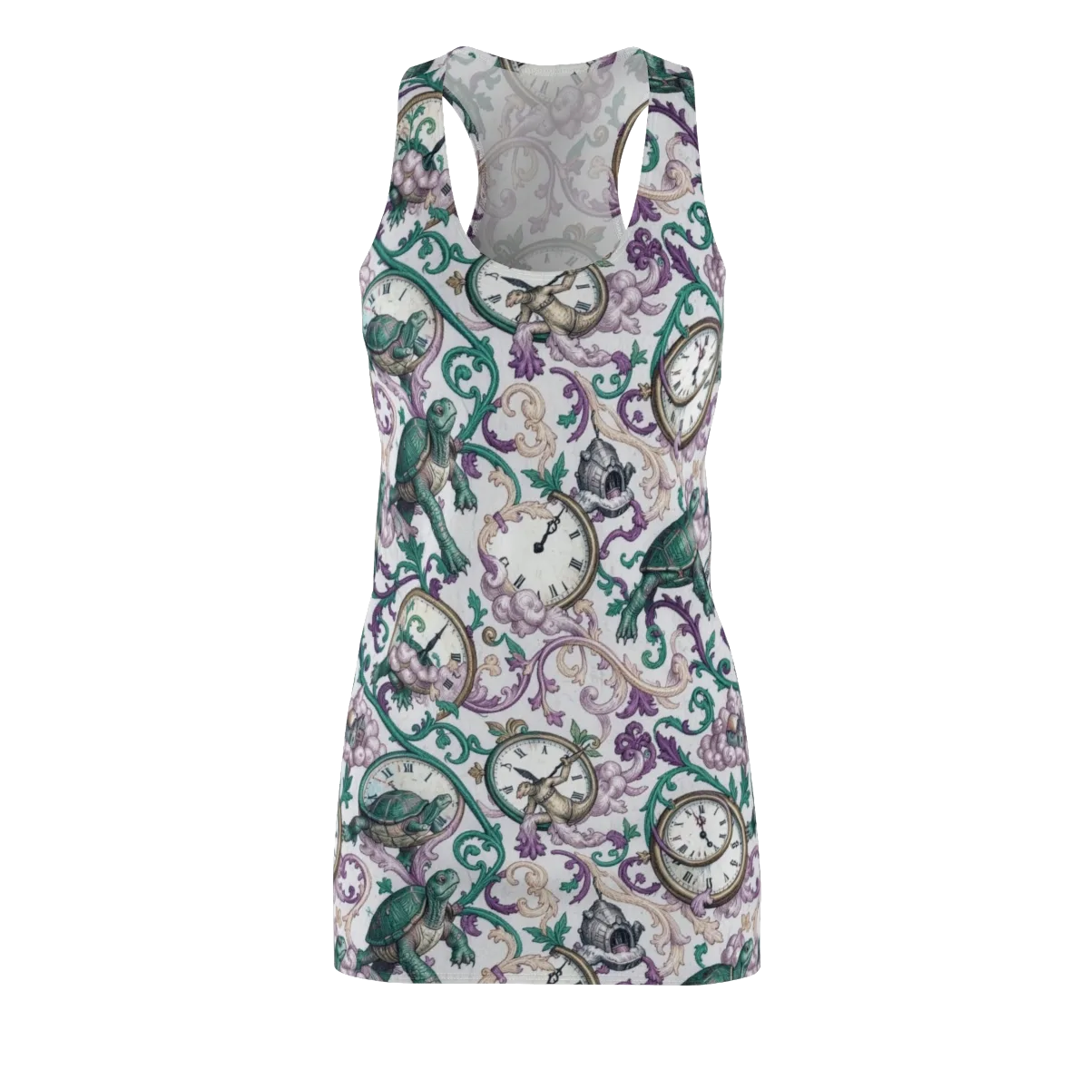 Chronicle Garden on Racerback Dress — Front