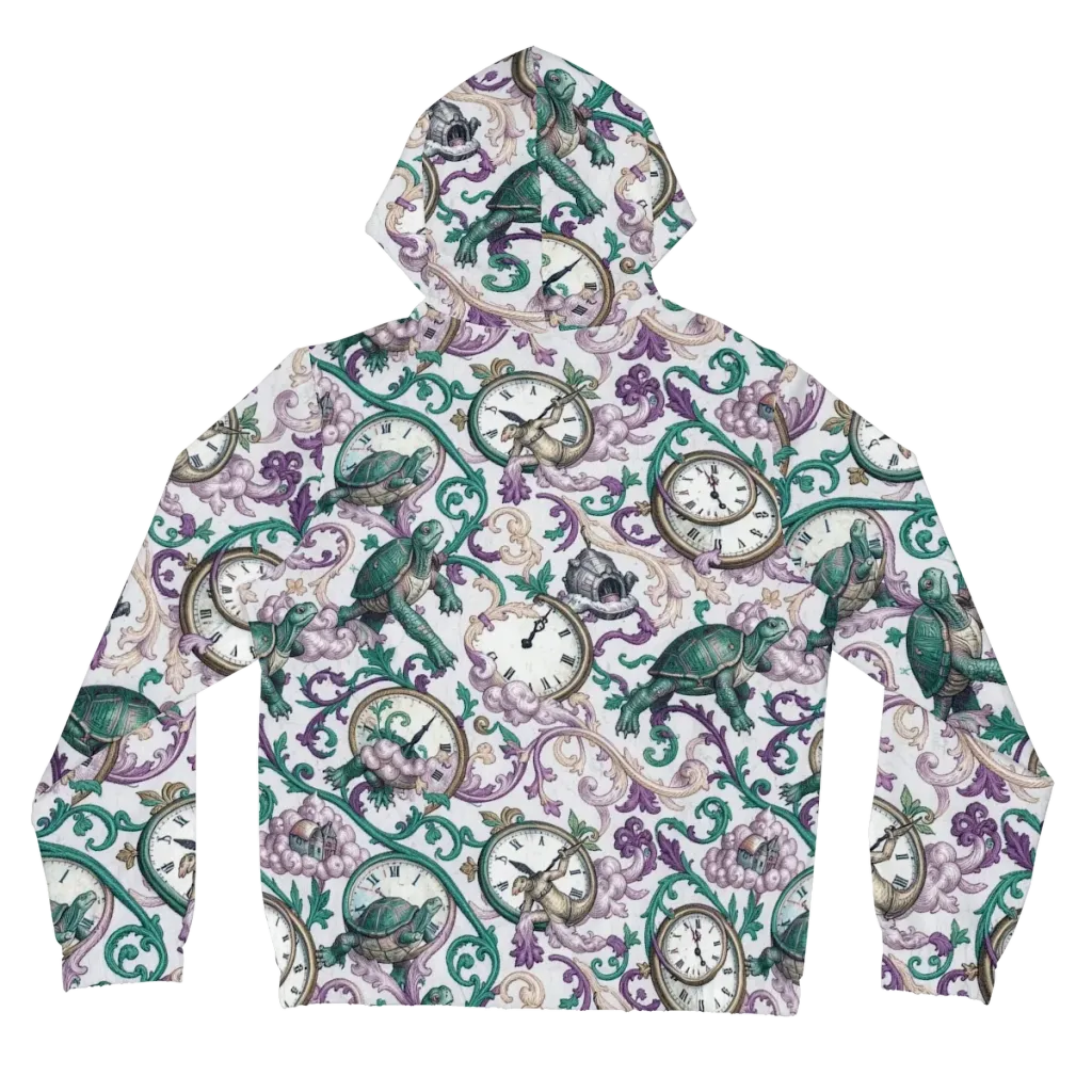 Chronicle Garden on Women's Full-Zip Hoodie — Back