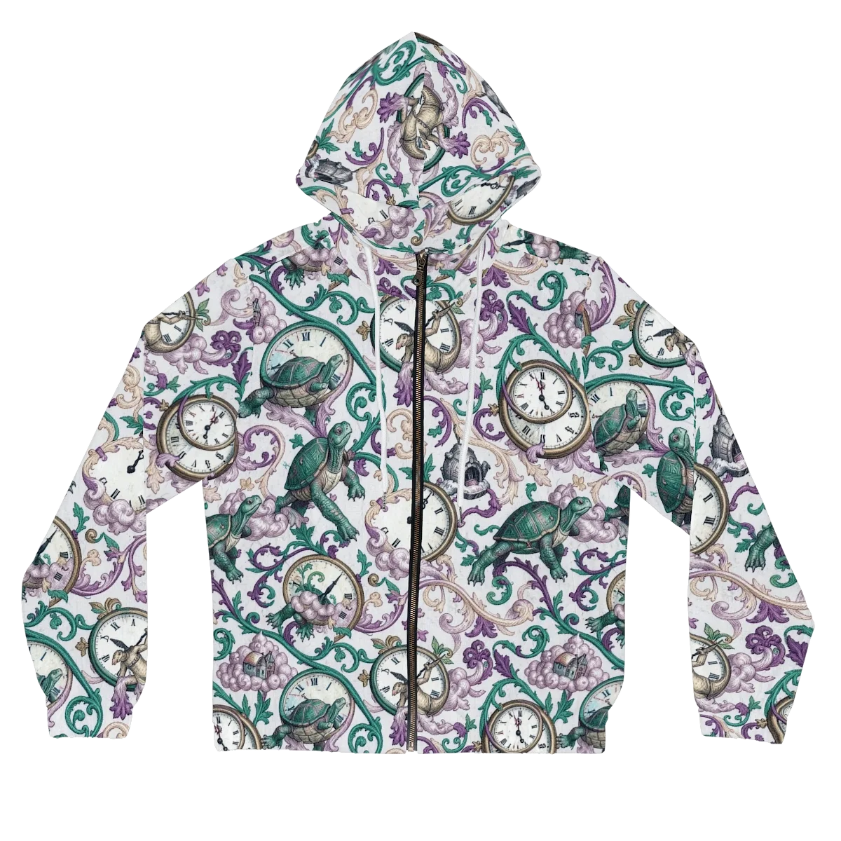Chronicle Garden on Women's Full-Zip Hoodie — Front