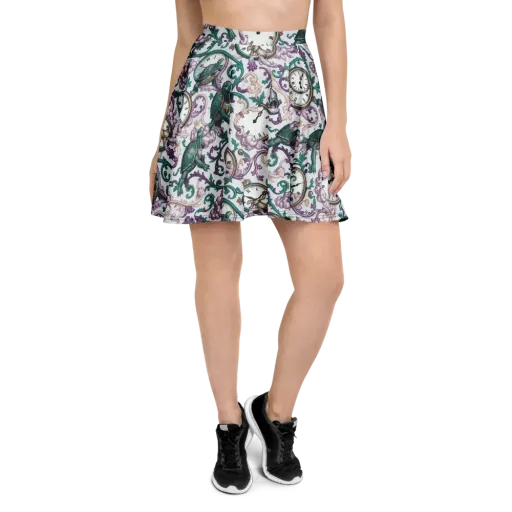 Chronicle Garden on a Skater Skirt