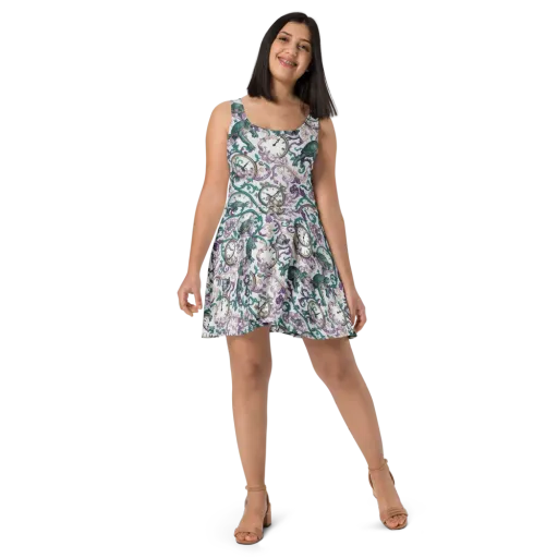 Chronicle Garden on a Skater Dress