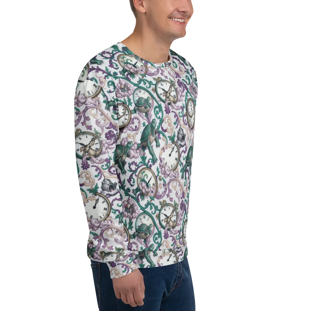 Chronicle Garden on Sweatshirt — Right Front
