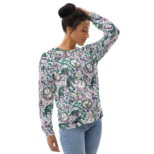Chronicle Garden on a Sweatshirt