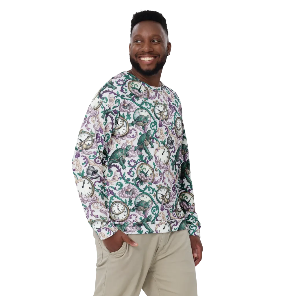 Chronicle Garden on Sweatshirt — Front