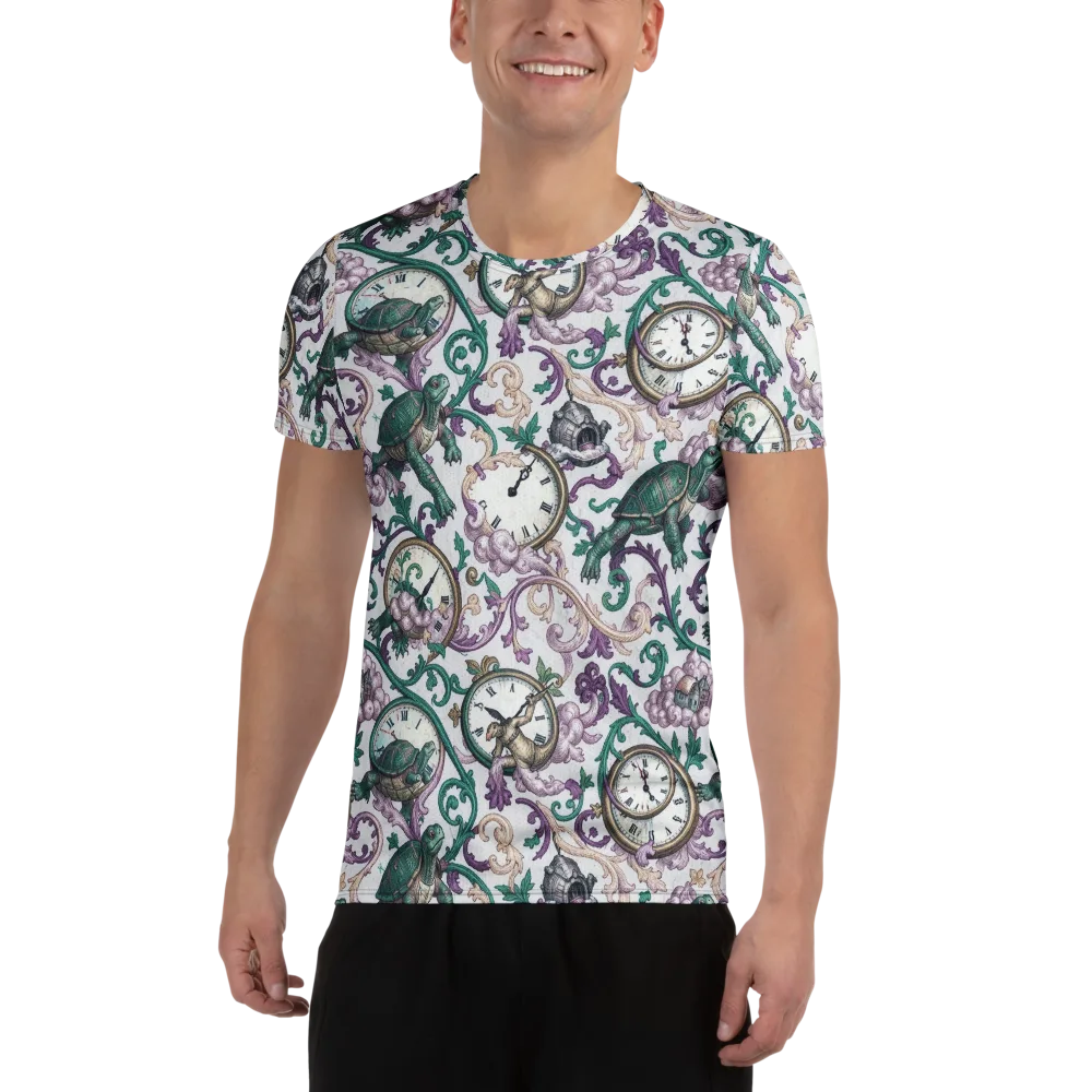Chronicle Garden on Men's Athletic T-Shirt — Front