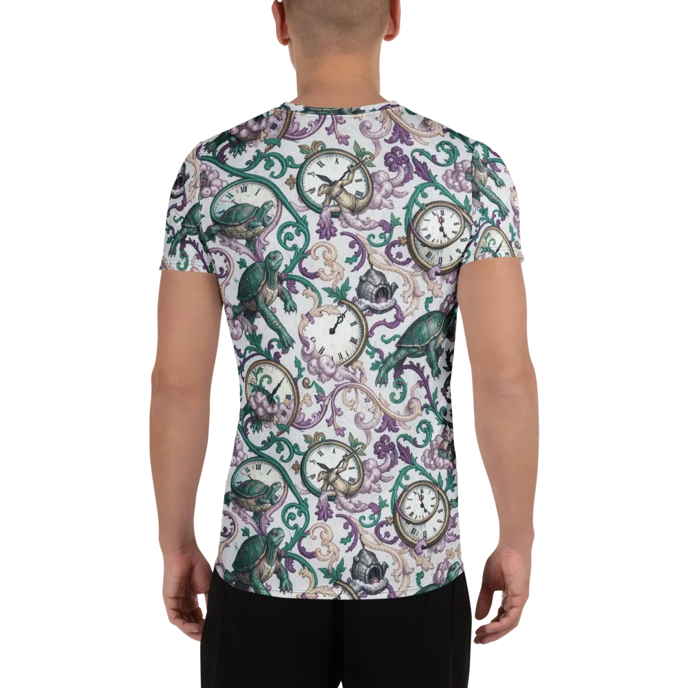 Chronicle Garden on Men's Athletic T-Shirt — Back